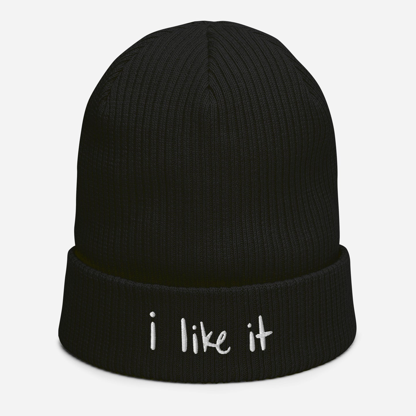I Like It Organic ribbed beanie