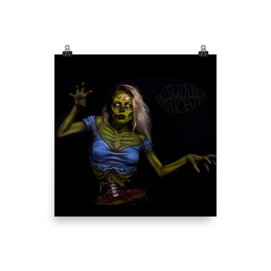 Zombie Print 10x10
