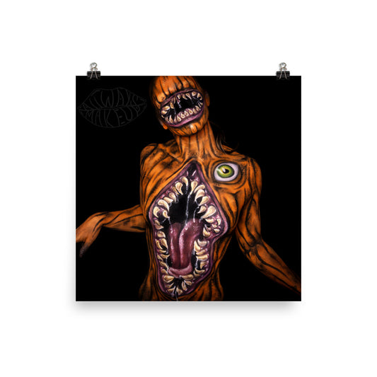 Pumpkin Monster 10x10